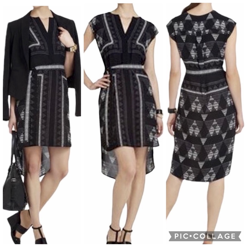 BCBGMAXAZRIA Elizabeth Shift Dress Size Medium